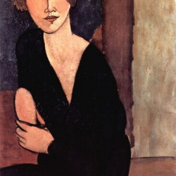 Modigliani - Portrait of Madame Reynouard